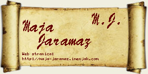 Maja Jaramaz vizit kartica